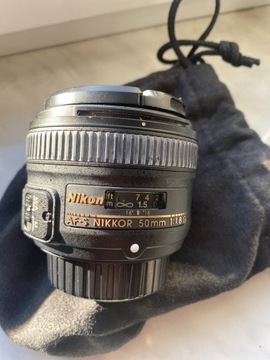 Obiektyw Nikon nikor 50 mm 1.8 G