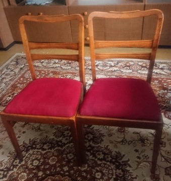 Krzesła z lat 60tych