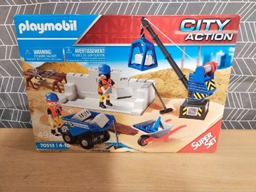 Playmobil Klocki Konstrukcyjne Plac Budowy 