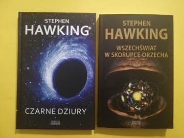 Hawking x 2  Czarne dziury + Wszechświat w skorupc