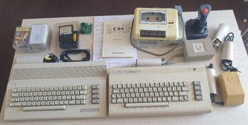 Duży zestaw Commodore C64