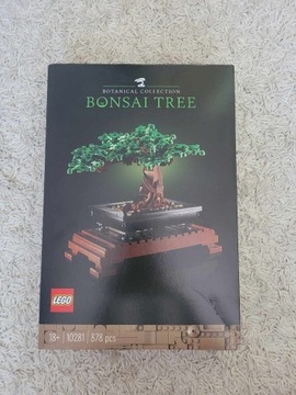 Zestaw LEGO ICONS Drzewko bonsai 10281 (nowy, tanio, okazja)