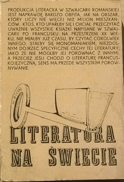 Literatura na świecie 1982 Rok Historia Literatury