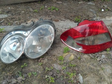 LAMPA LEWY PRZÓD LAMPA PRAWY TYŁ MERCEDES CLKW209 