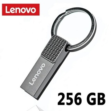 Lenovo Pendrive 256 GB USB 3.0, Mały, Metalowy