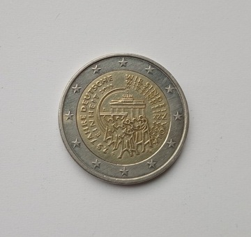 2 euro 2015 Niemcy - 25 lat Zjednoczenia