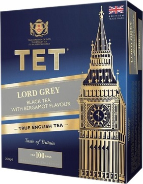 Herbata TET Lord Grey 200 g 100 torebek