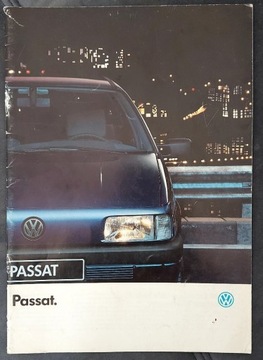 Prospekt Volkswagen Passat 1990r.