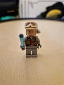 Lego Star Wars Luke Skywalker (Hoth) z mieczem