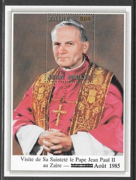 Jan Paweł II,Zair, druga wizyta