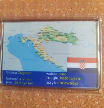 Magnesy na lodówkę - Chorwacja 