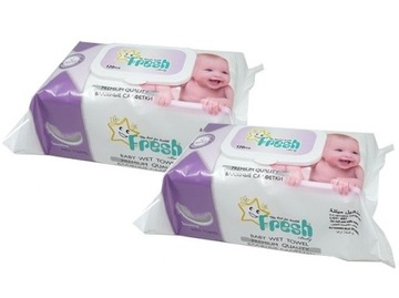 Chusteczki nawilżane Fresh Baby 18x120szt wys 0 zł