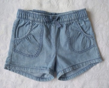 C&A szorty jeansowe dziewczęce roz. 110