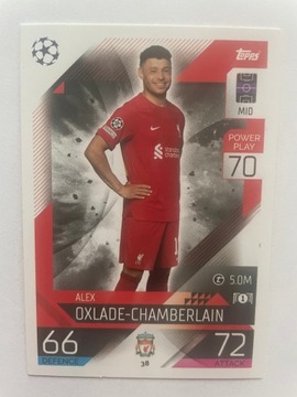 Topps Match Attax 2022/23  Oxlade-Chamberlain 38