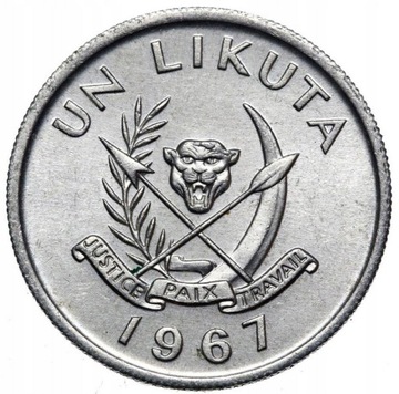 Kongo - 1 Likuta 1967