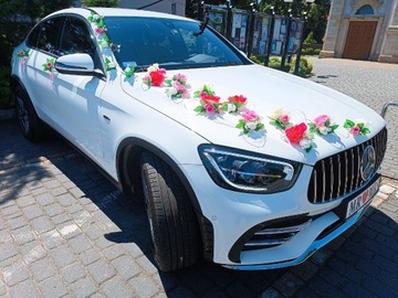 Samochód Auto do ślubu Mercedes GLC Coupe AMG 