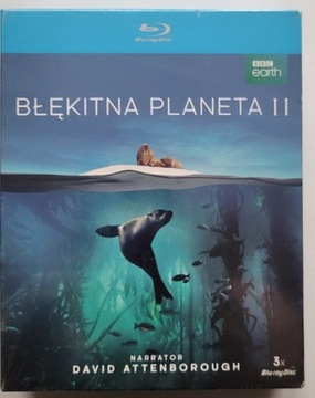 BŁĘKITNA PLANETA II 3x Blu-ray PL