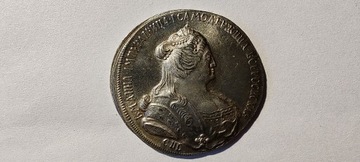 Rosja - Imperium 1 rubel, 1738 - falsyfikat(K14)