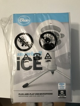 Mikrofon Blue Snowball ICE nowy, nieużywany 