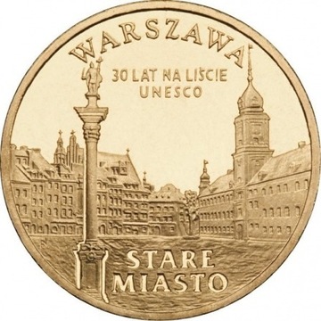 2 zł Warszawa Stare Miasto 2010 rok 2 zł