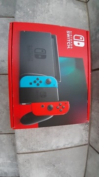 Konsola Nintendo Switch V2 niebiesko czerwona