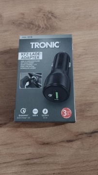 TRONIC Ładowarka samochodowa USB, z Quick Charge