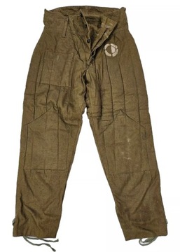 Oryginalne ocieplane spodnie wojskowe 1970 r. ZSRR r. 3