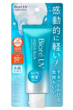 Krem esencja Biore UV Aqua Rich  SPF50+ 