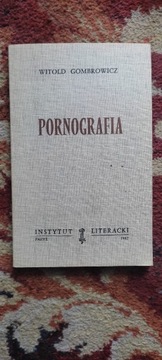 Pornografia, W. Gombrowicz, IL, Paryż 1982