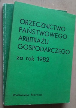 Orzecznictwo państwowego arbitrażu gospodarczego 