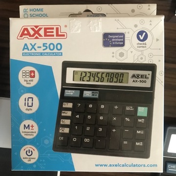 Kalkulator Axel 10-cyfrowy AX-500