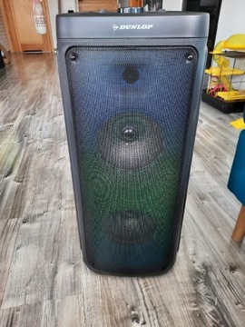 Speaker karaoke,boombox Dunlop 30W, mikrofon 