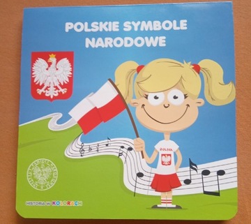 Książeczka dla dzieci Polskie symbole narodowe