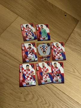 8szt kart FIFA world cup qatar2022 croatia