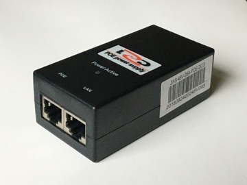 Zasilacz PoE adapter LZD202-24W-48, 48V 0,5A  /FV