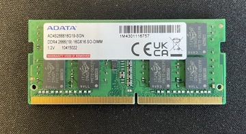 Pamięć do laptopa ADATA, SODIMM, DDR4, 16 GB