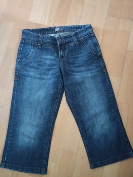 Mexx jeansowe spodnie r.36 S/M stan j.nowe proste