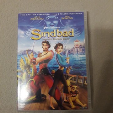 Sindbad - Legenda Siedmiu Mórz DVD PL dubbing