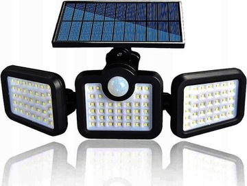 Lampa solarna uliczna z czujnikiem ruchu zmierzchu