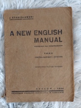 A NEW ENGLISH MANUAL TOM II Stanisławski