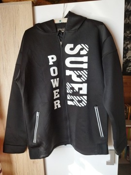 Bluza sportowa czarna Pepco XL z kapturem