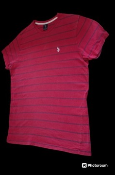 U.S.POLO ASSN t-shirt oryginalna koszulka roz. L 