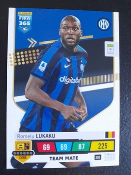  Fifa 365 2023 Team Mate 305 Lukaku INTER