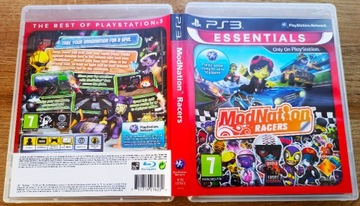 MODNATION RACERS wyścigi PS3 STAN BDB