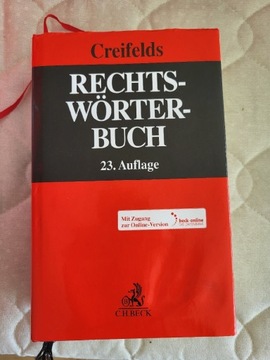 Creifelds Rechtswörterbuch 23. Auflage