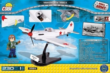 Klocki Cobi Small Army Soviet Yakolev YAK-1M 5524