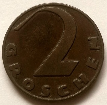 AUSTRIA-2 groschen z 1926 r