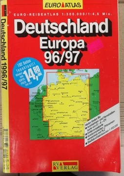 Euro atlas  Deutschland Europa 96/97