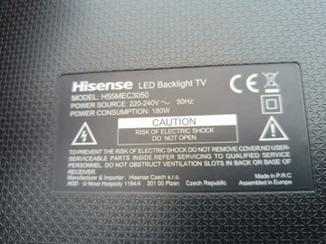 E166702 Hisense Zasilacz TV