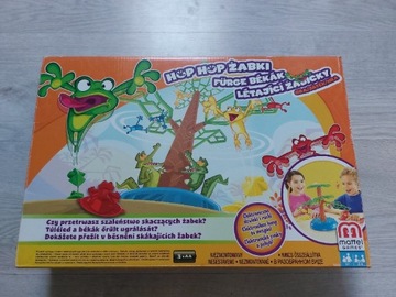 Gra zręcznościowa dla dzieci Hop Hop Żabki skaczące Żabki Mattel 5+